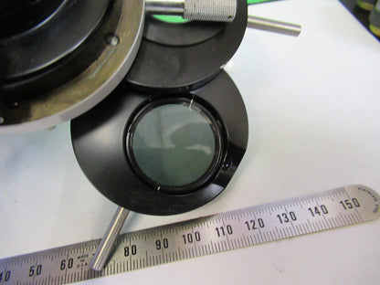 ZEISS GERMANY POL CONDENSER + POLARIZER HOLDER MICROSCOPE PART AS PICTURED X9B64