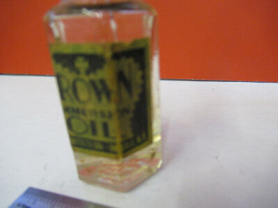 Antique Bausch & Lomb Crown oil bottle Microscope Part
