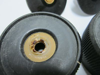 MICROSCOPE PART PAIR KNOBS ZEISS GERMANY BIN#R1-13