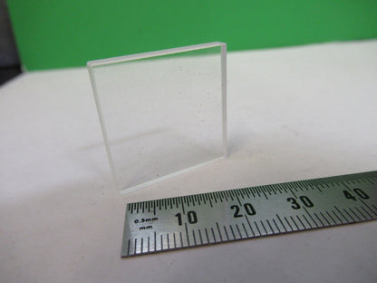 OPTICAL SQUARE BK7 GLASS PLATE PROLASER OPTICS AS PICTURED X7-A-43