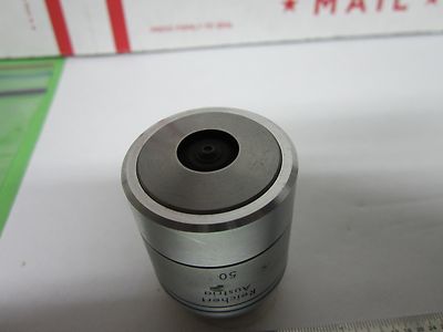 MICROSCOPE LEICA REICHERT POLYVAR OBJECTIVE FLUOR EPI 50X INFINITY  BIN#F1-V-41