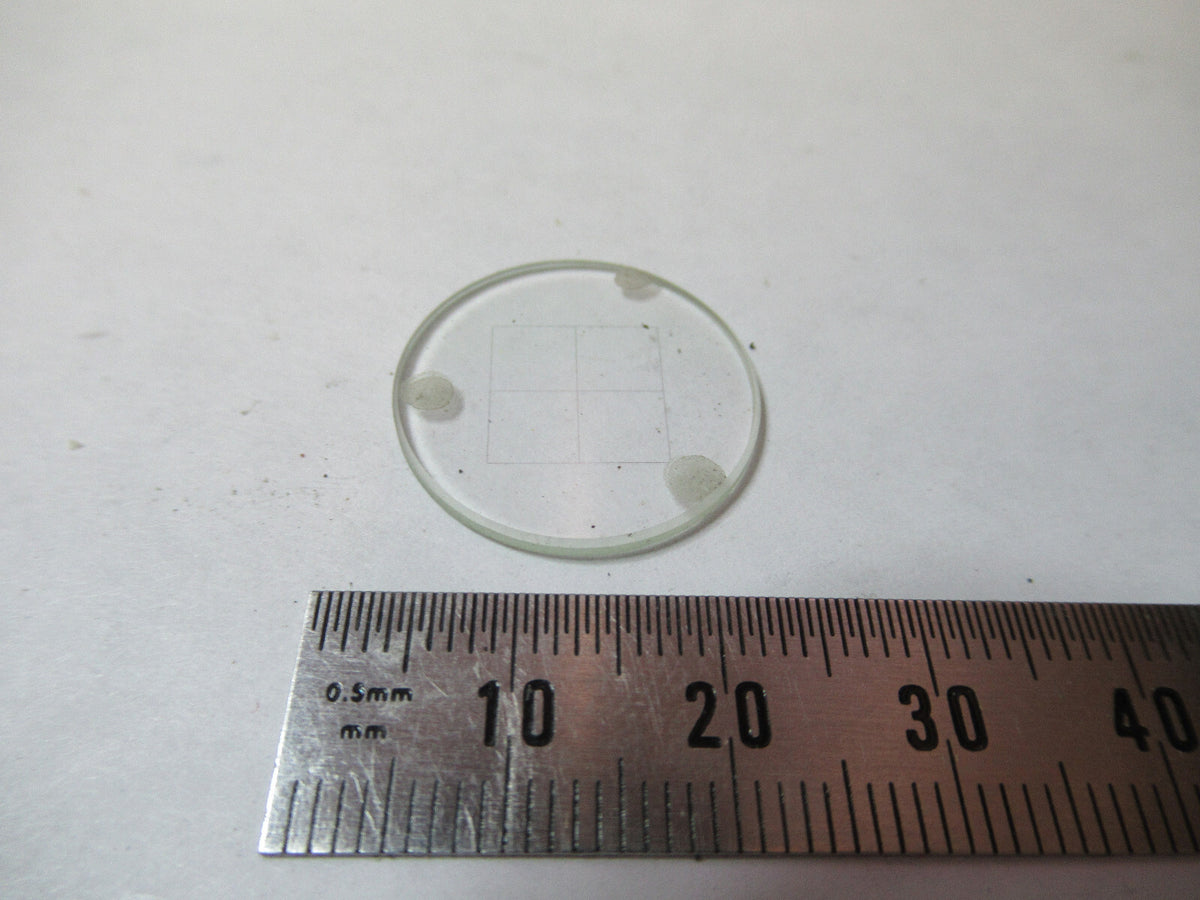 reticle optics  MICROSCOPE PART OPTICS AS PICTURED X6-A-131