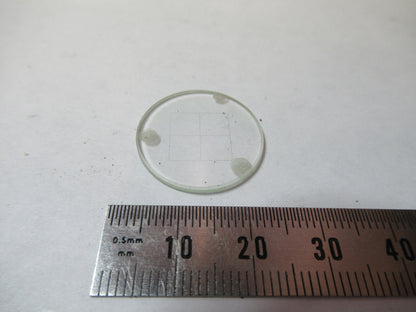 reticle optics  MICROSCOPE PART OPTICS AS PICTURED X6-A-131