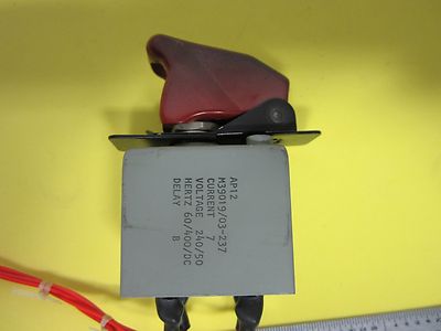 MIL SPEC DC GUARDED SWITCH  BIN#H9-11