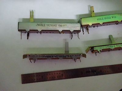 LOT MICROSCOPE PARTS RHEOSTATS NOBLE #11-A-04
