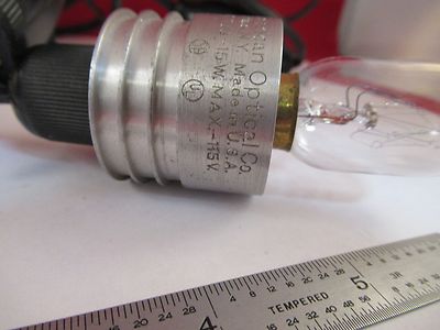 AO AMERICAN CAT 700 ILLUMINATOR LAMP MICROSCOPE PART OPTICS AS IS &A7-E-08