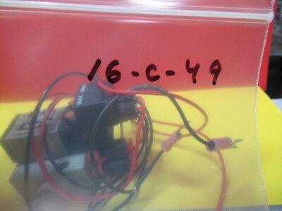 SMC NVJ3 PNEUMATIC AIR PRESSURE VALVE ASSEMBLY AS PICTURED &16-C-49