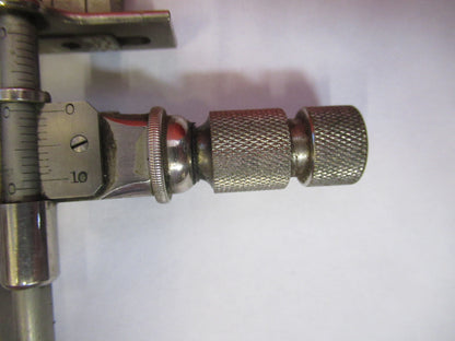 Antique Very Rare Spencer Lens Co. Xy Stage Clip Microscope Part