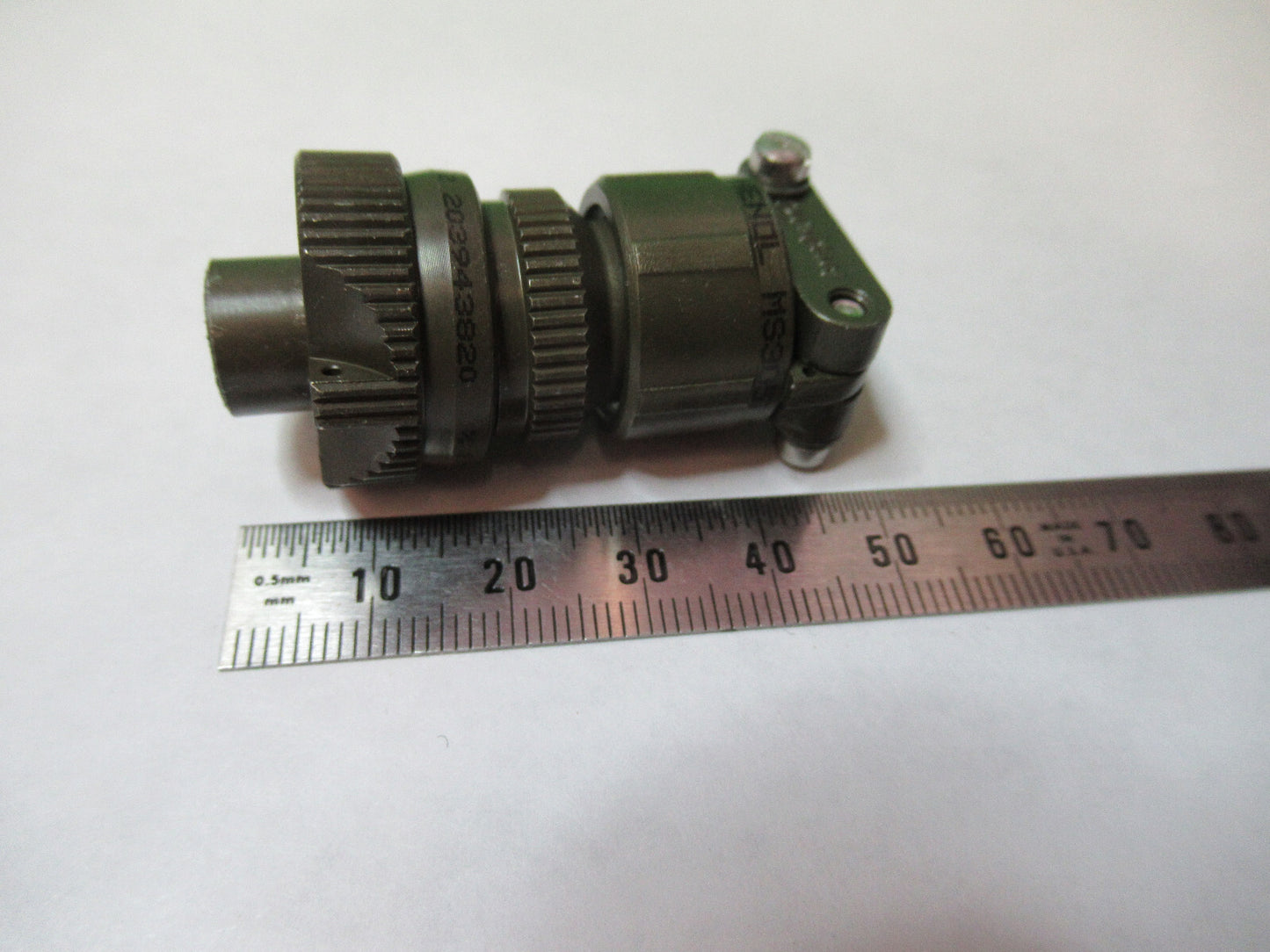 AMPHENOL MS3106A10SL-4S MIL SPEC TWO PINS for ACCELEROMETER AS PIC G3-FT-97