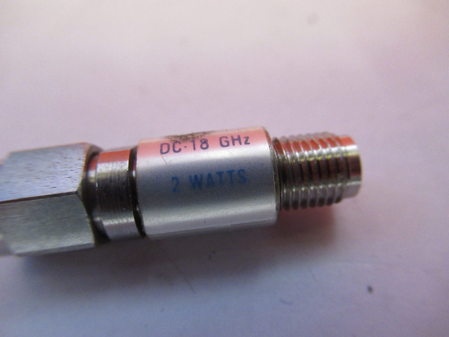WILTRON ATTENUATOR 10 dB MICROWAVE RF FREQUENCY 18 GHz AS PICTURED T7-A-51
