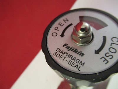 FUJIKIN STAINLESS STEEL 316L VALVE DIAPHRAGM GASES OR CHEMICAL PROCESS &92-A-07