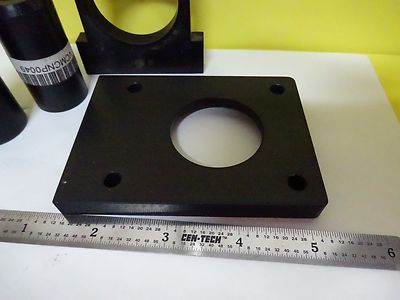OPTICAL LOT FIXTURES MOUNTS NEWPORT FOR LINSES LASER OPTICS AS IS BIN#P8-07