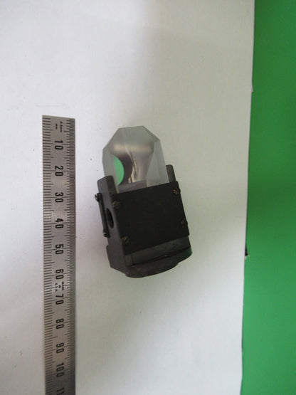 Olympus Japan Glass Prism Head Optics Microscope Part