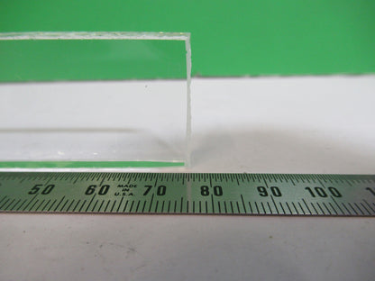 Optical Glass Block 1/4 X 1 X 3 Inches Optics