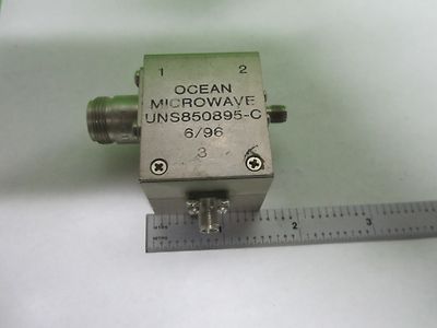 RF MICROWAVE OCEAN MICROWAVE N TO SMA  ?? FREQUENCY  AS IS BIN#S8-40