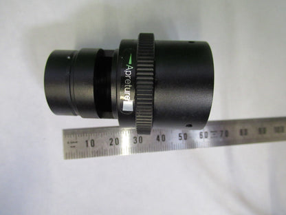 OPTICAL IRIS DIAPHRAGM OPTICS MICROSCOPE PART as pictured T3-C-05