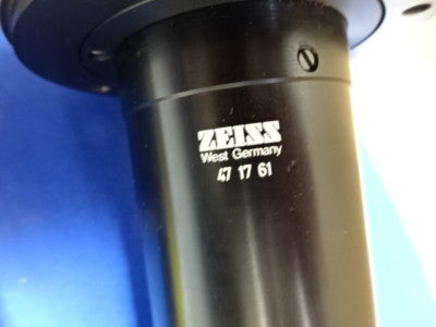 MICROSCOPE SPARE PART ZEISS GERMANY IN35 471761 LAMP LENS ILLUMINATOR #65-A-03