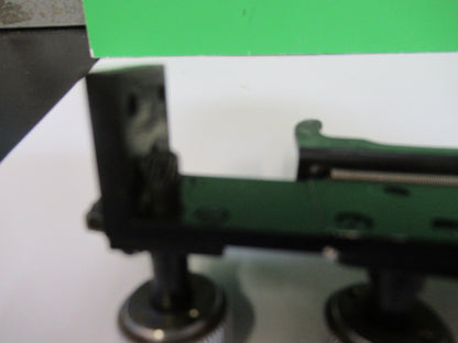 Antique Bausch & Lomb Xy Stage Clip Microscope Part