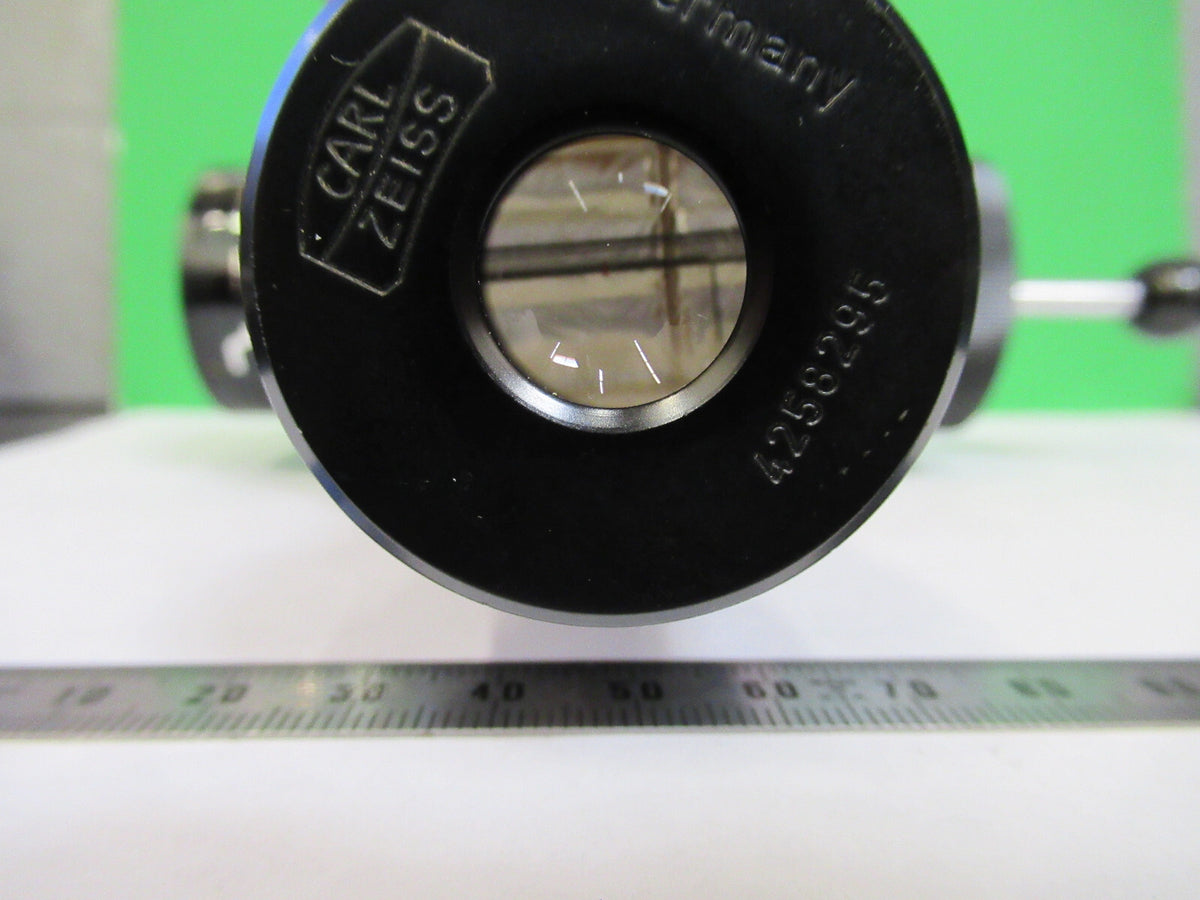 ZEISS GERMANY CAMERA ATTACHMENT 4258295 MICROSCOPE PART AS PICTURED S7-A-37