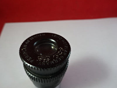 Ernst Leitz Germany Eyepiece Ocular 10X/18 M Microscope Part Optics