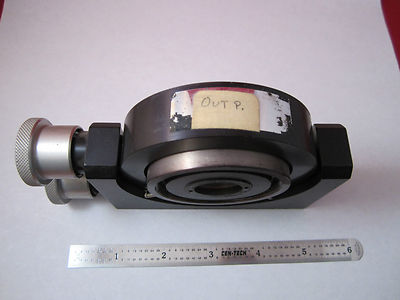 OPTICAL ORIEL MOUNT LASER OPTICS rotation tilt fixture iii BIN#PMEL