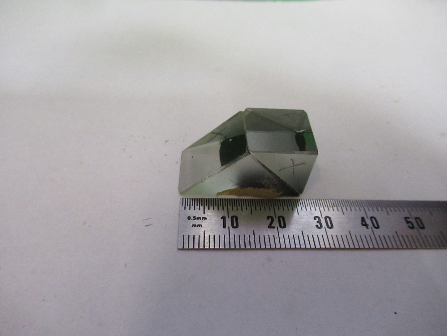 ANTIQUE NIKON JAPAN GLASS PRISM OPTICS MICROSCOPE PART AS PICTURED V3-A-65