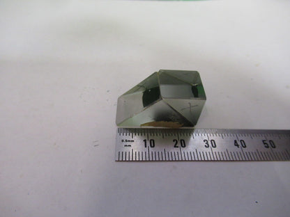 ANTIQUE NIKON JAPAN GLASS PRISM OPTICS MICROSCOPE PART AS PICTURED V3-A-65