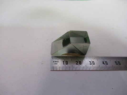 ANTIQUE NIKON JAPAN GLASS PRISM OPTICS MICROSCOPE PART AS PICTURED V3-A-65
