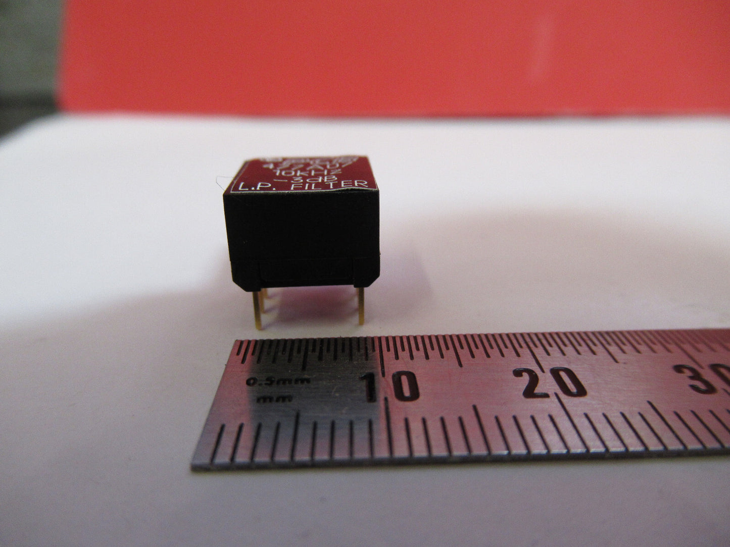 PCB PIEZOTRONICS 477A07 LP FILTER for ACCELEROMETER SIGNAL AS PICTURED 4-DT