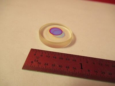 OPTISCHE FLACHBESCHICHTETE MITTELLINSE ZERODUR RING LASER GYRO PART PRO OPTICS &amp;84-B-39