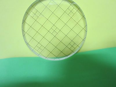 OPTICAL TARGET GLASS PLATE ALIGNER OPTICS  BIN#40-H