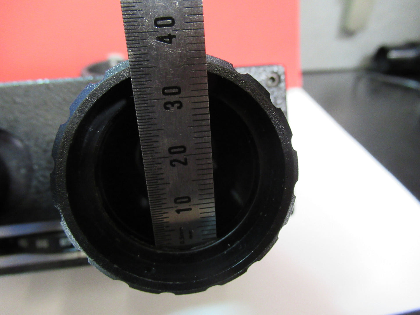 INDUSTRIAL BAUSCH LOMB BINOCULAR HEAD MICROSCOPE PART MICROZOOM II F8-C-14