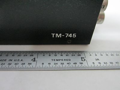 MICROSCOPE INSPECTION VIDEO CAMERA CCD PULNIX TM-745 OPTICS AS IS BIN#N5-03