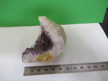 AMAZING GEODE QUARTZ MINERAL SAMPLE BEAUTIFUL SPECIMEN AS PICTURED T7-FD-91