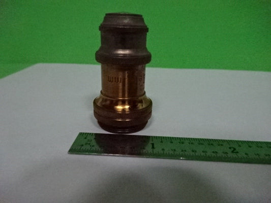 Microscope Part Objective 1/12 Antique Seibert Germany Optics