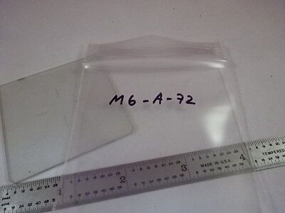 MICROSCOPE PART TARGET RETICLE OPTICS AS IS #M6-A-72