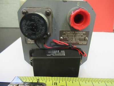 KOLLSMAN ALTIMETER PRESSURE INDICATOR A436171001 UNTESTED AS PICTURED &29-A-51