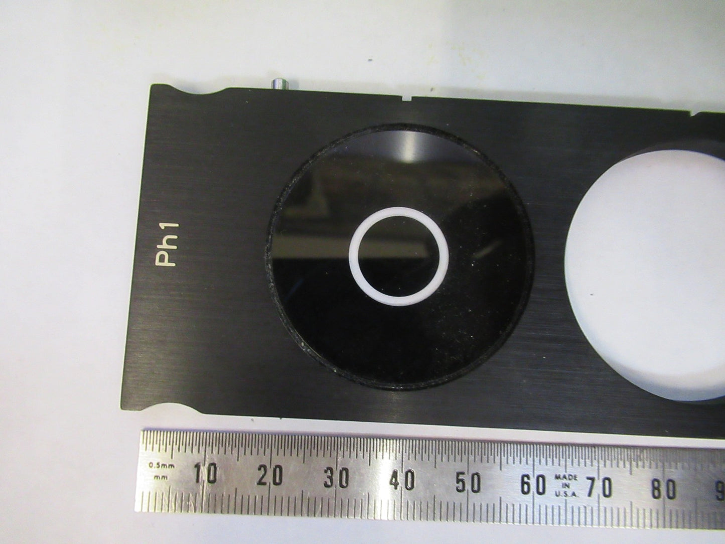 ZEISS GERMANY SLIDE PH1 PH2 [dent] OPTICS MICROSCOPE PART AS PICTURED U8-B-34