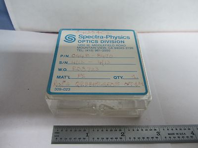 OPTICAL SPECTRA PHYSICS COATED LENS LASER OPTICS AS IS BIN#K5-38