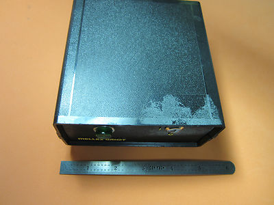 Melles Griot Laser Power Supply Helium Neon Gas Discharge Type