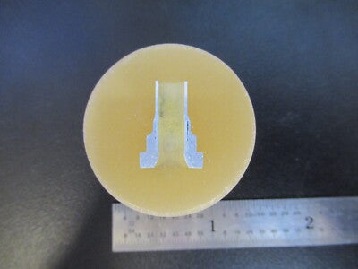 METALLOGRAPHIC SPECIMEN WELDING SAMPLE EDUCATIONAL STUDY AS PICTURED &A9-A-24