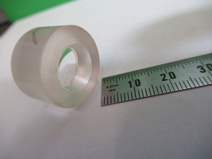 OPTICAL  WEIRD LENS PLANO CONCAVE TOOL GLASS OPTICS AS PICTURED S4-B-15