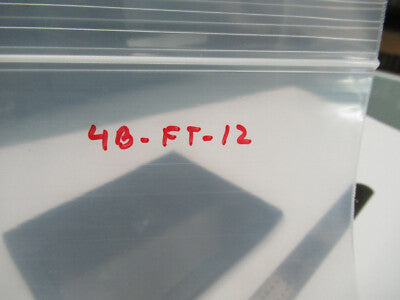 OPTICAL MASK TARGET RESOLUTION LASER OPTICS AS PICTURED &4B-FT-12