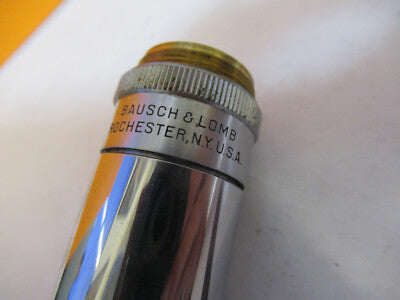Industrial Lens Bausch & Lomb Objective 100X Microscope Part