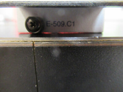 PI PHYSIK INSTRUMENTE SERVO CONTROLLER MODULE E-509.C1 AS PICTURED #B9-A-29