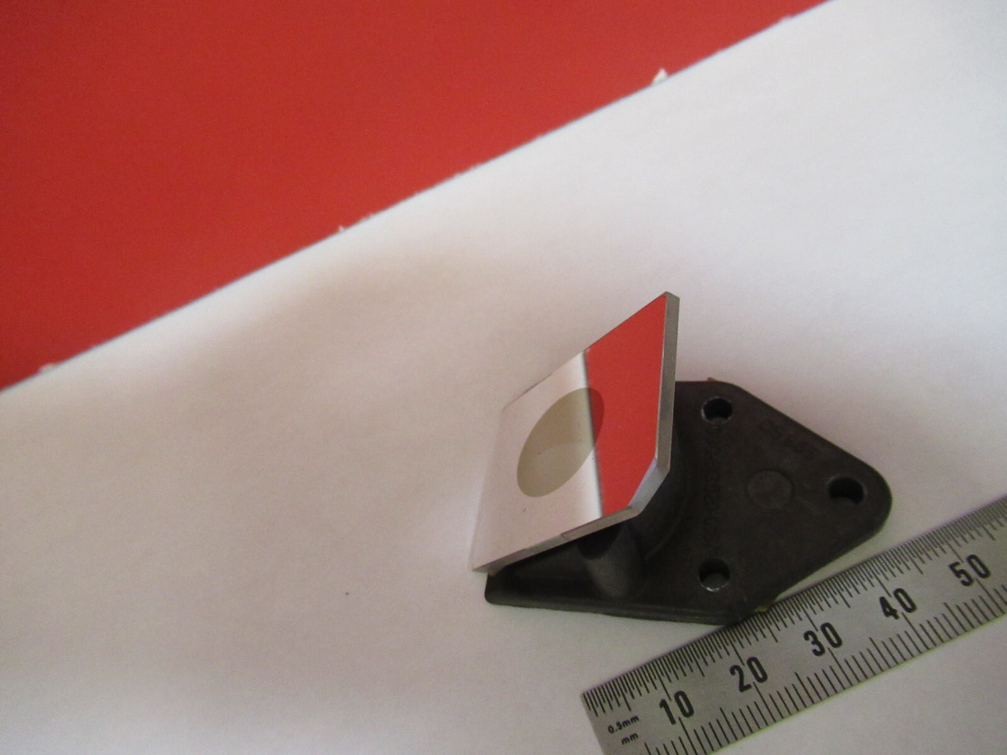 LEITZ WETZLAR GERMANY BEAM SPLITTER OPTICS MICROSCOPE PART AS PICTURED T1-A-68