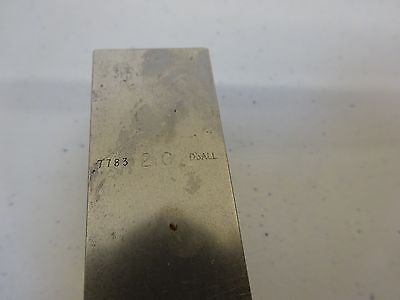 BLOCK STANDARD METROLOGY DoALL 20 PART #P4-B-19