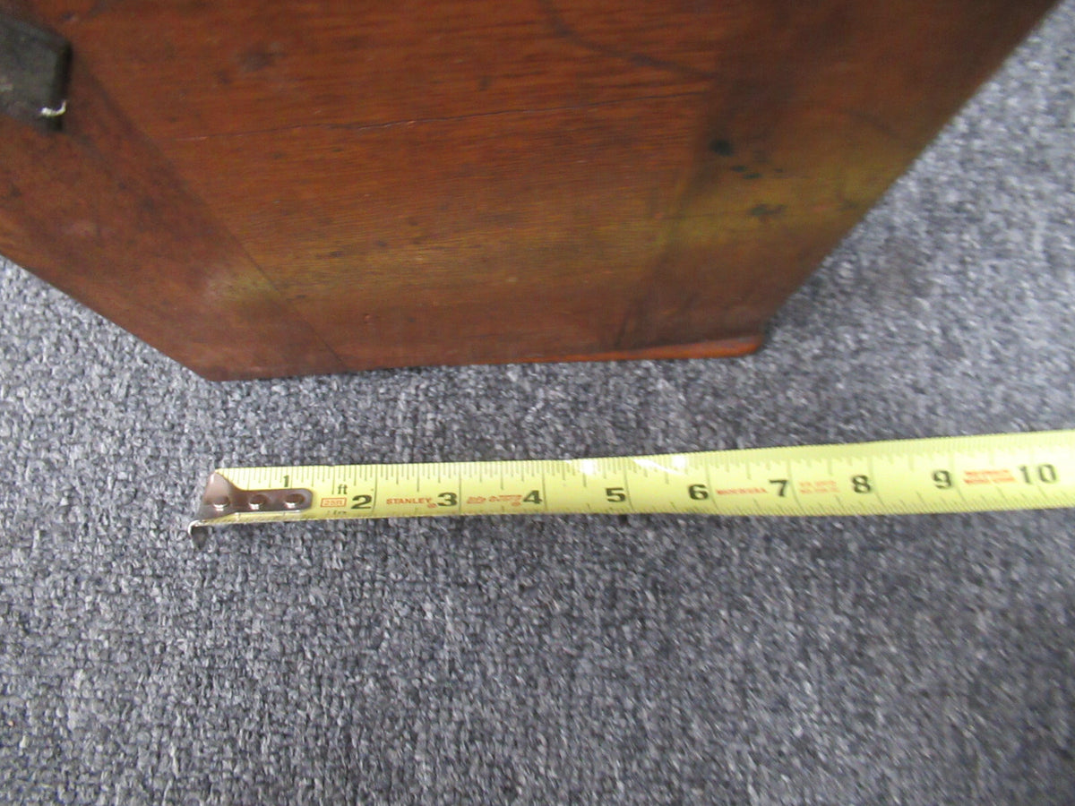 EMPTY WOOD CABINET for ANTIQUE ERNST LEITZ 1893 MICROSCOPE PART AS PICTURED &TB5