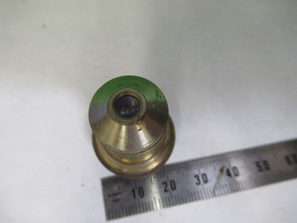 OBJECTIVE ANTIQUE BAUSCH LOMB 10X OPTICS MICROSCOPE PART AS PICTURED X2-A-94
