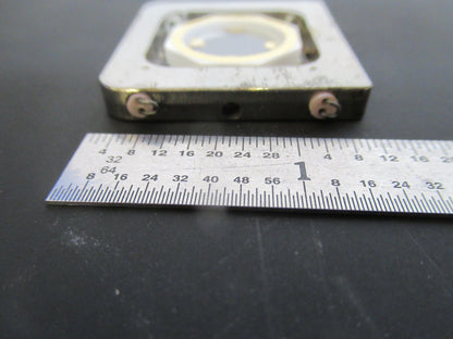 BENDIX FLATPACK LATERAL FIELD QUARTZ CRYSTAL UNKNOWN FREQUENCY AS PIC #FT-1-A-80